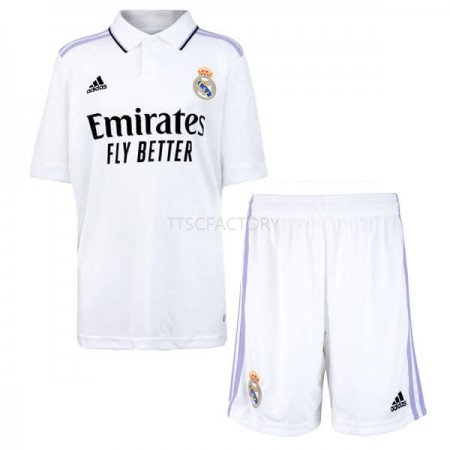 Fußballtrikots Real Madrid Kinder Heim Trikotsatz 2022-2023